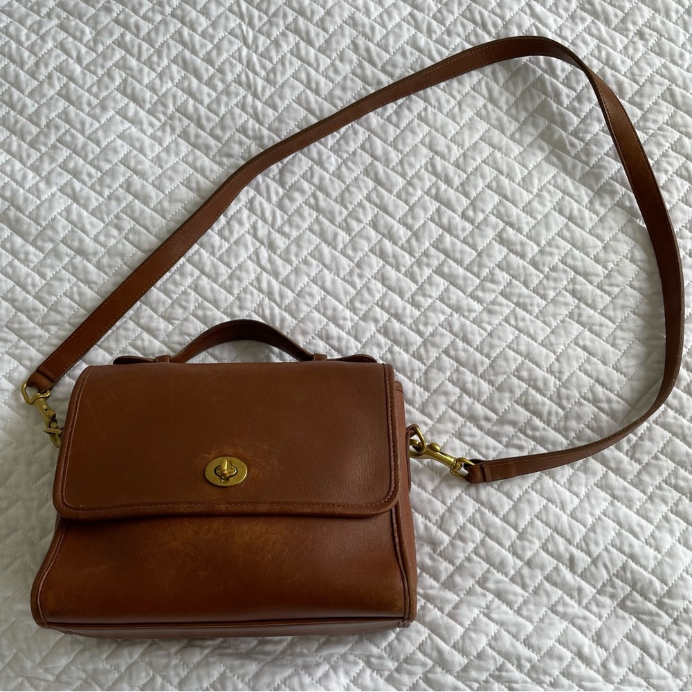 Vintage Coach Court Bag